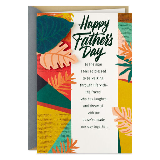 To the Wonderful Man I Love Romantic Father's Day Card, 