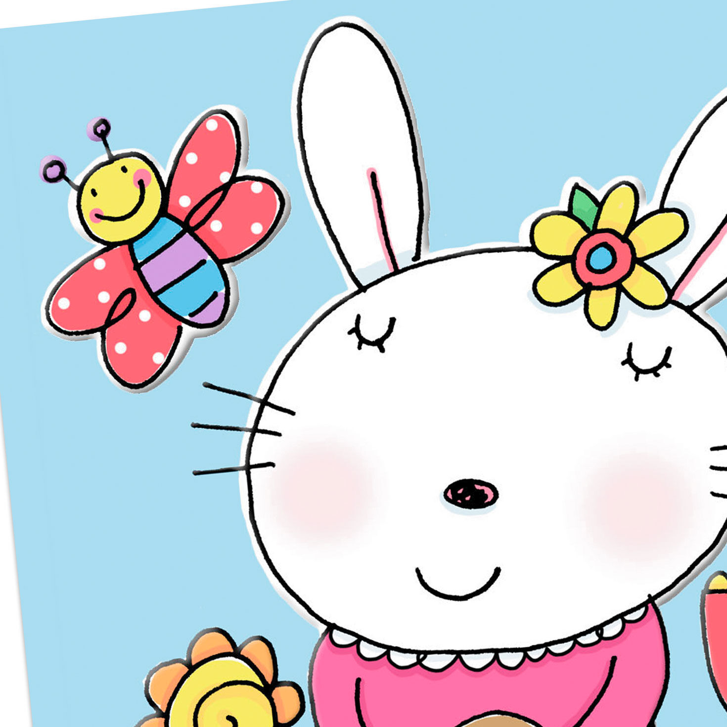 You're the Sweetest Girl Around Easter Card for Kids, , large image number 4