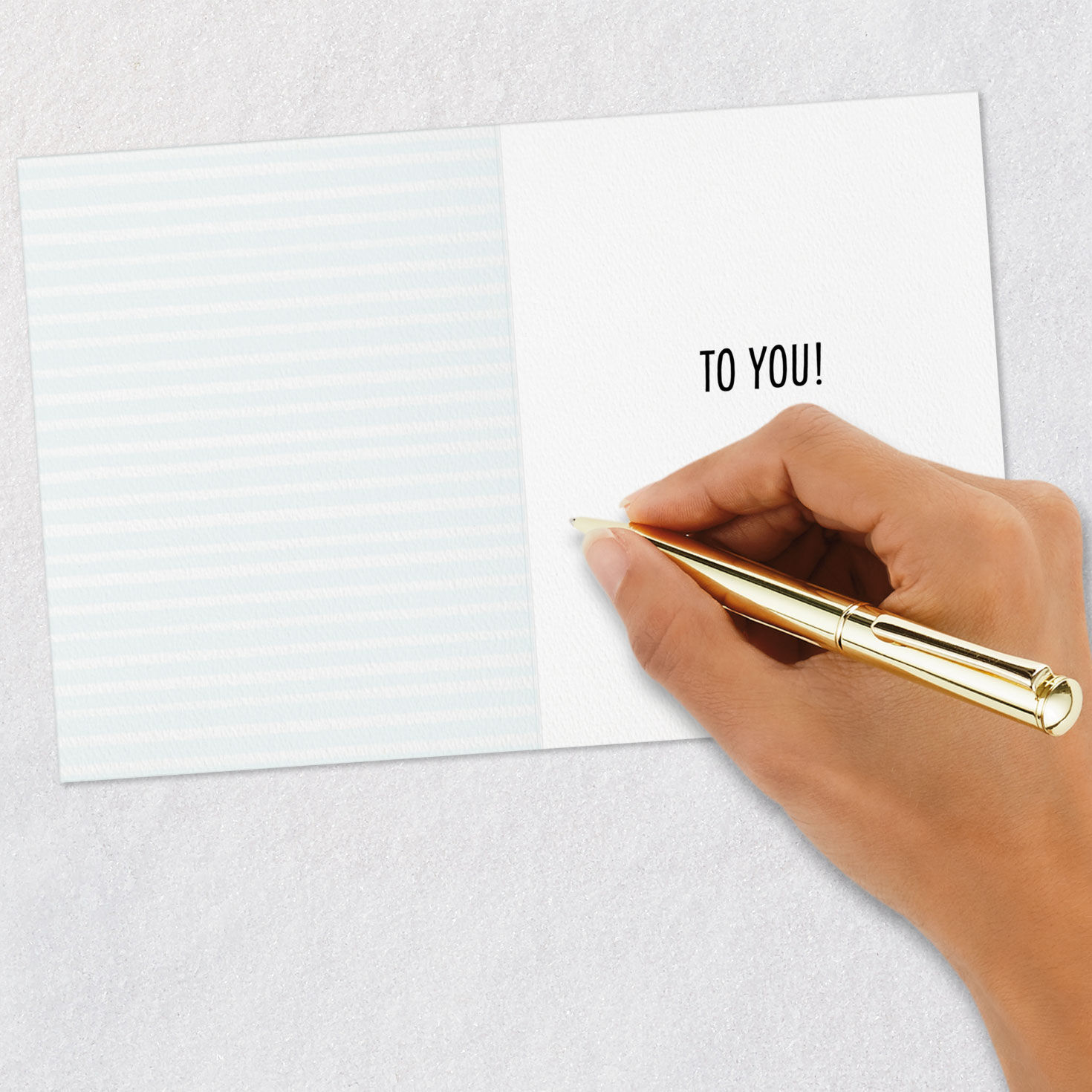 Whimsical Lettering Happy Birthday to You Birthday Card, , large image number 6