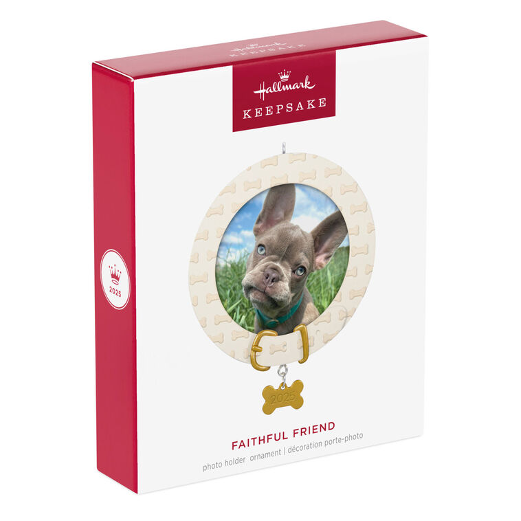 Pet Collar With Bone Charm Frame Keepsake Ornament Packaging Front image number 7