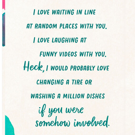 All the Things Romantic Love Card, 
