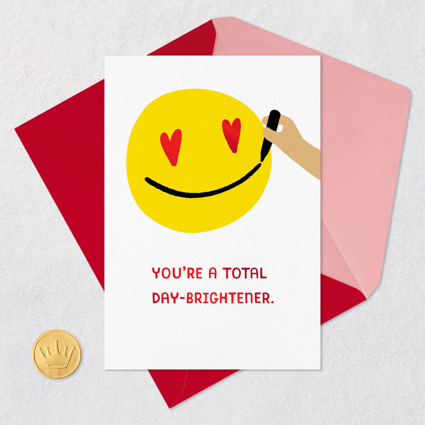 You're a Total Day-Brightener Valentine's Day Card, , large image number 5