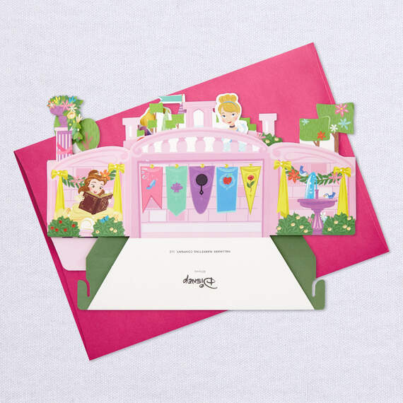 Disney Princesses Magical Birthday 3D Pop-Up Birthday Card, , large image number 7