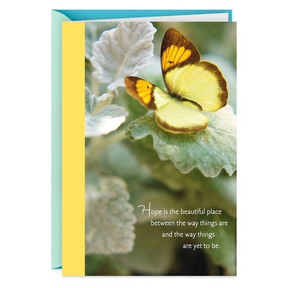 Butterfly of Hope Encouragement Card, , large image number 1