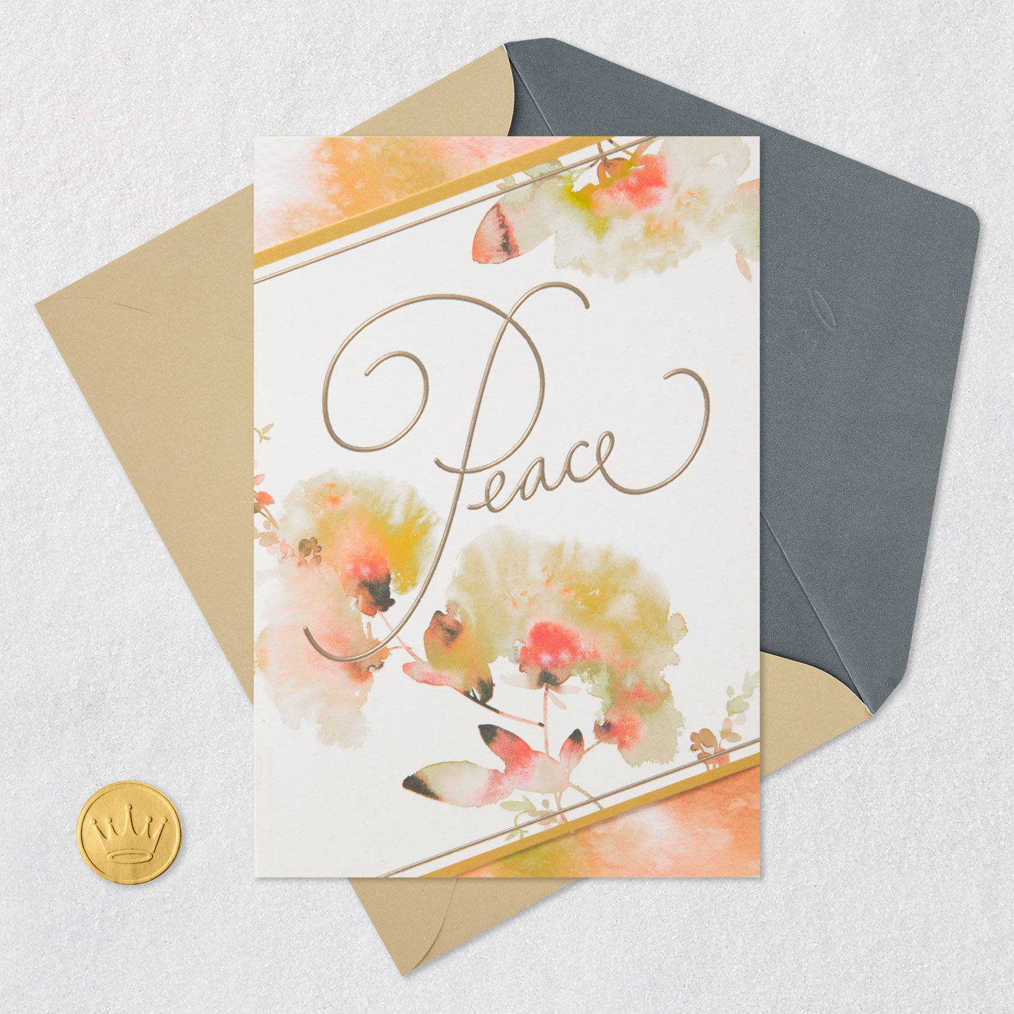 Peace and Comfort to Heal Your Heart Sympathy Card, , large image number 5