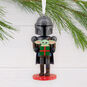 Mandalorian Grogu Nutcracker Christmas Ornament hanging on tree image number 2