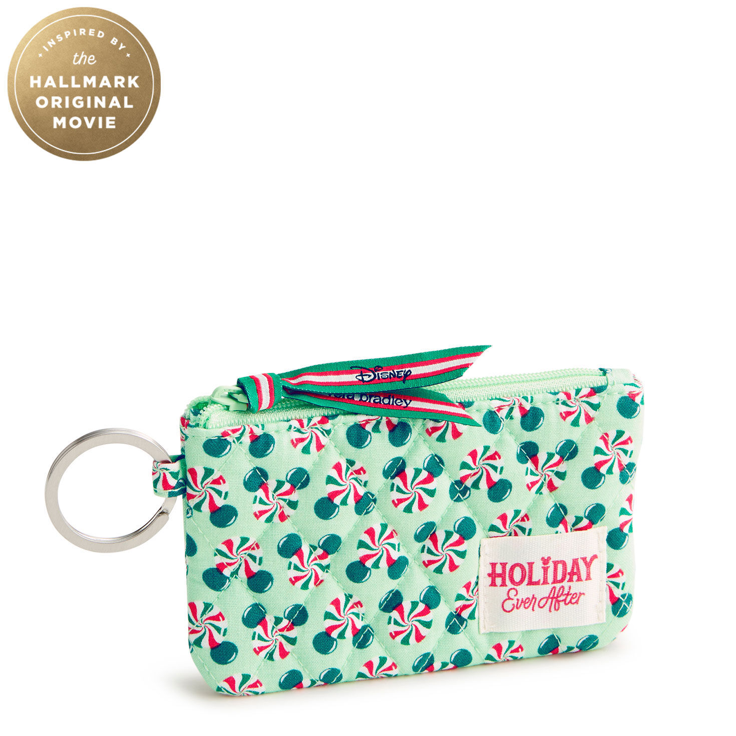 Hallmark + Disney Holiday Ever After Vera Bradley Zip ID Case