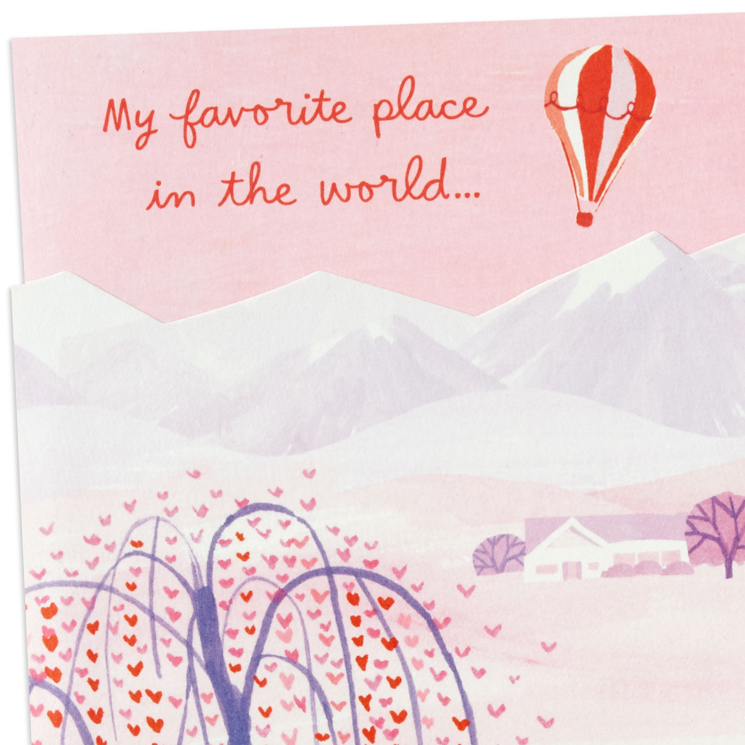 My Favorite Place Romantic 3D Pop-Up Sweetest Day Card for only USD 5.99 | Hallmark