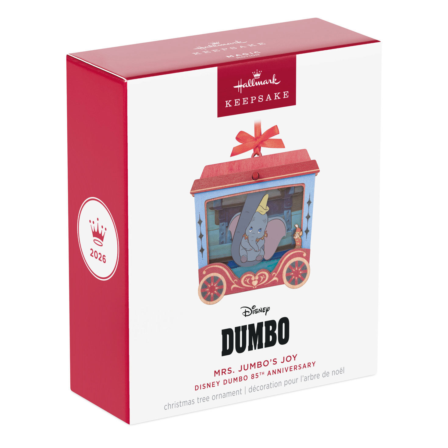 Dumbo in Circus Car Keepsake Ornament package front image number 7