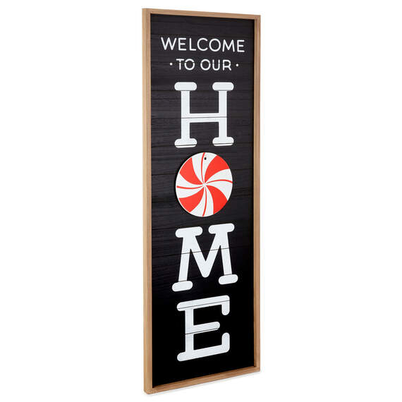 Welcome Home Front Porch Sign With Seasonal Decorations, 16.5x47.25, , large image number 3