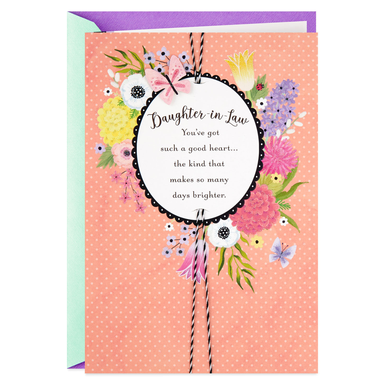 A Good Heart Mother s Day Card for Daughter in Law Greeting