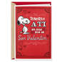 Peanuts® Snoopy Happy Dance Spanish Valentine's Day Card, , large image number 1