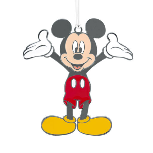 Disney Mickey Mouse Moving Metal Hallmark Ornament, 