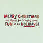 Holiday Season Binge-Watching TV Funny Christmas Card, , large image number 2