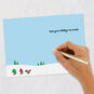 Gingerbread House with Ants Cartoon Christmas Card Signing card image number 6