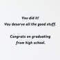 You Did It! Panda High School Graduation Card for Nephew, , large image number 2