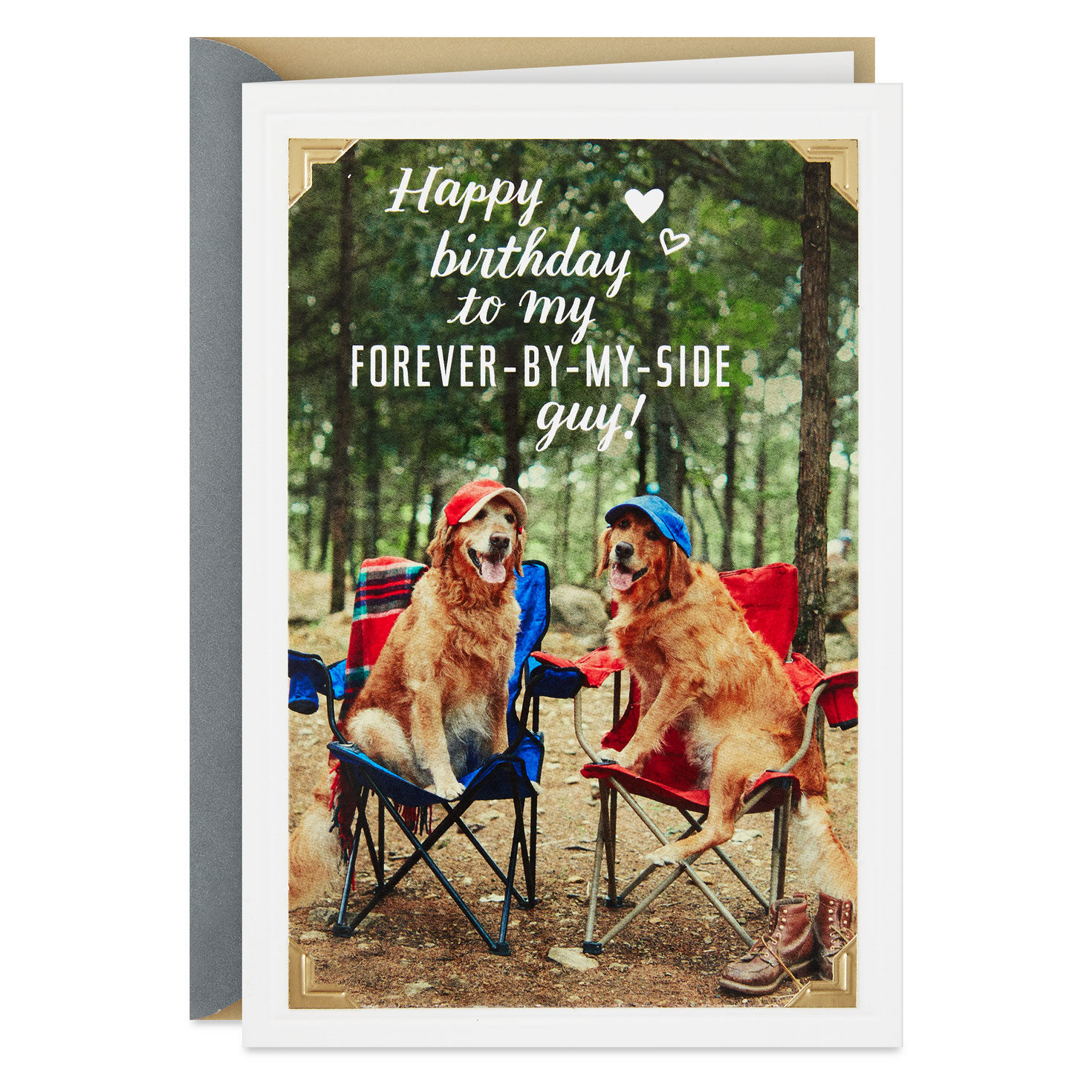 For My Forever-By-My-Side Guy Romantic Birthday Card for Him