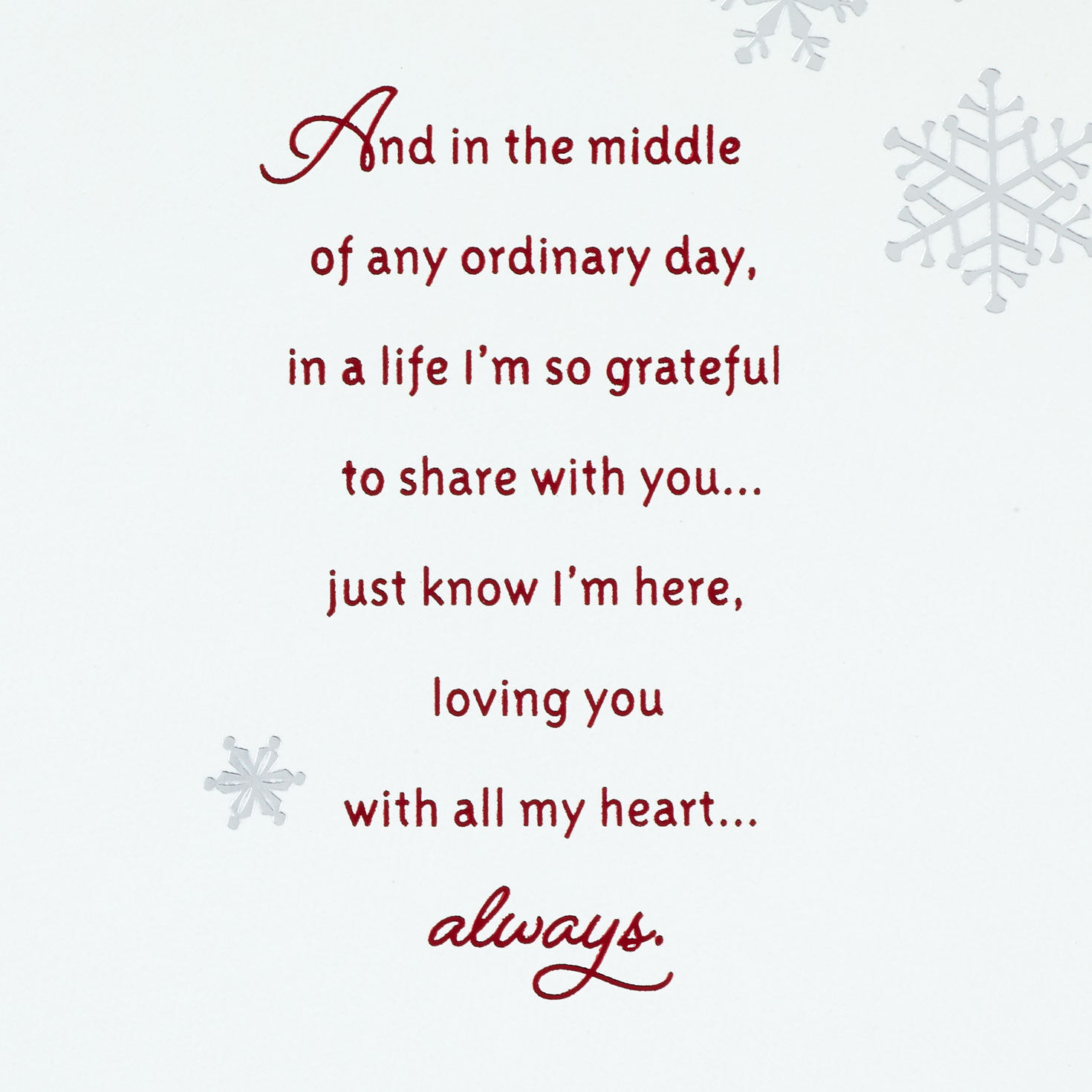 Love You Always Christmas Card for Husband for only USD 6.59 | Hallmark