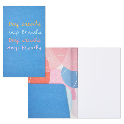 Deep Breaths Pocket-Sized Note Pad, 