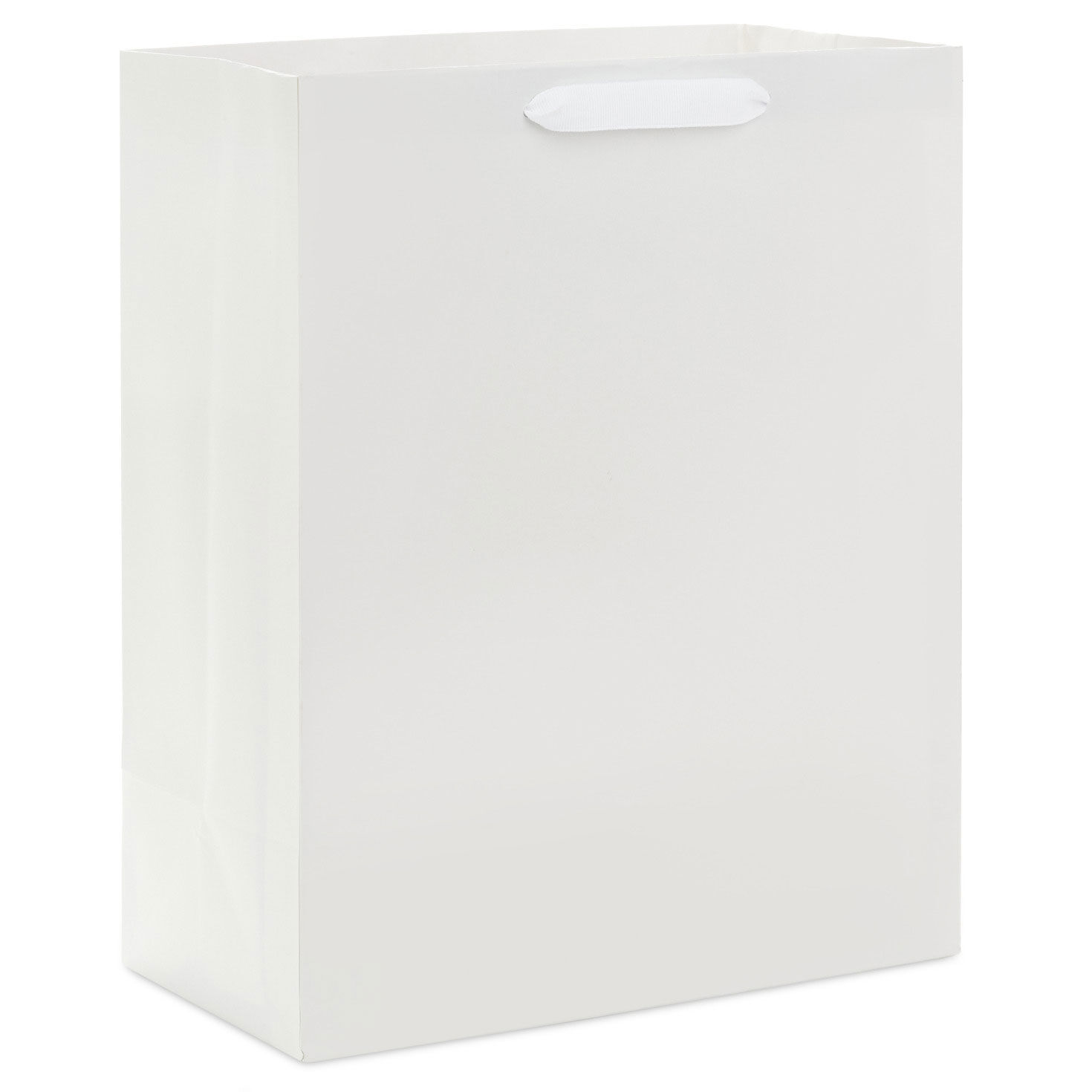 White Large Gift Bag Front image number 1