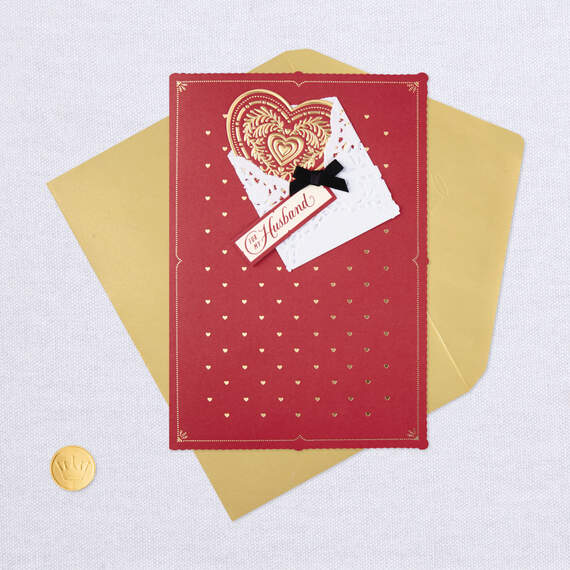 Today, Tomorrow and Always Valentine's Day Card for Husband, , large image number 8