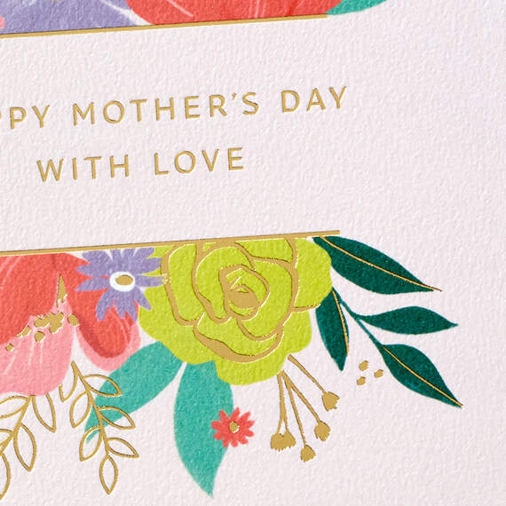 Happy Mother's Day With Love Mother's Day Card, , large image number 4