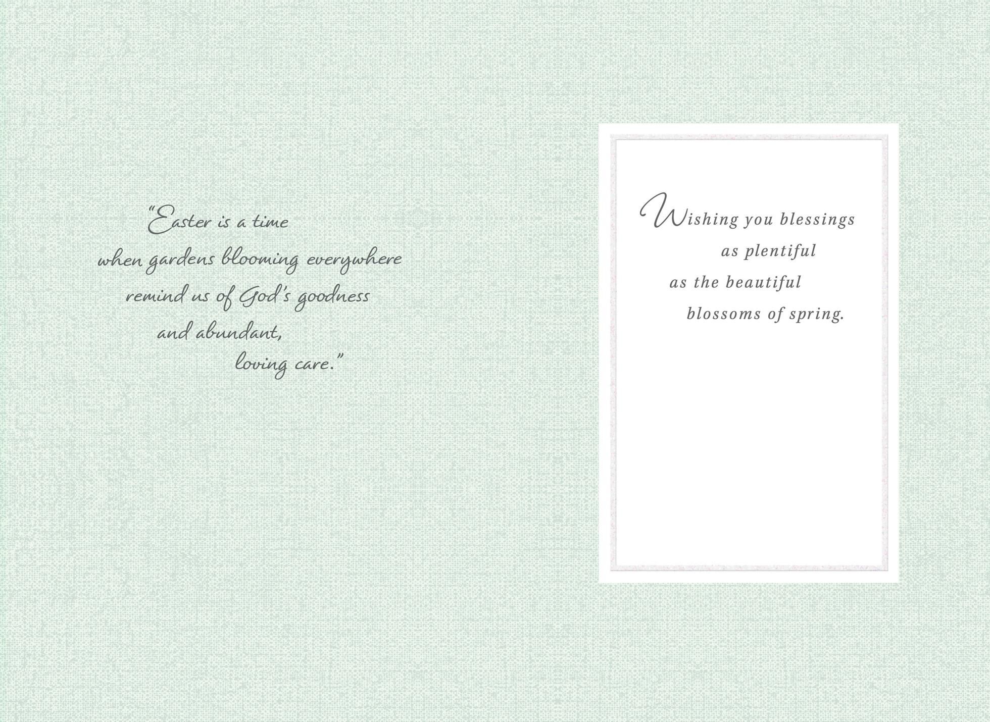 God's Gift of Love Religious Easter Card