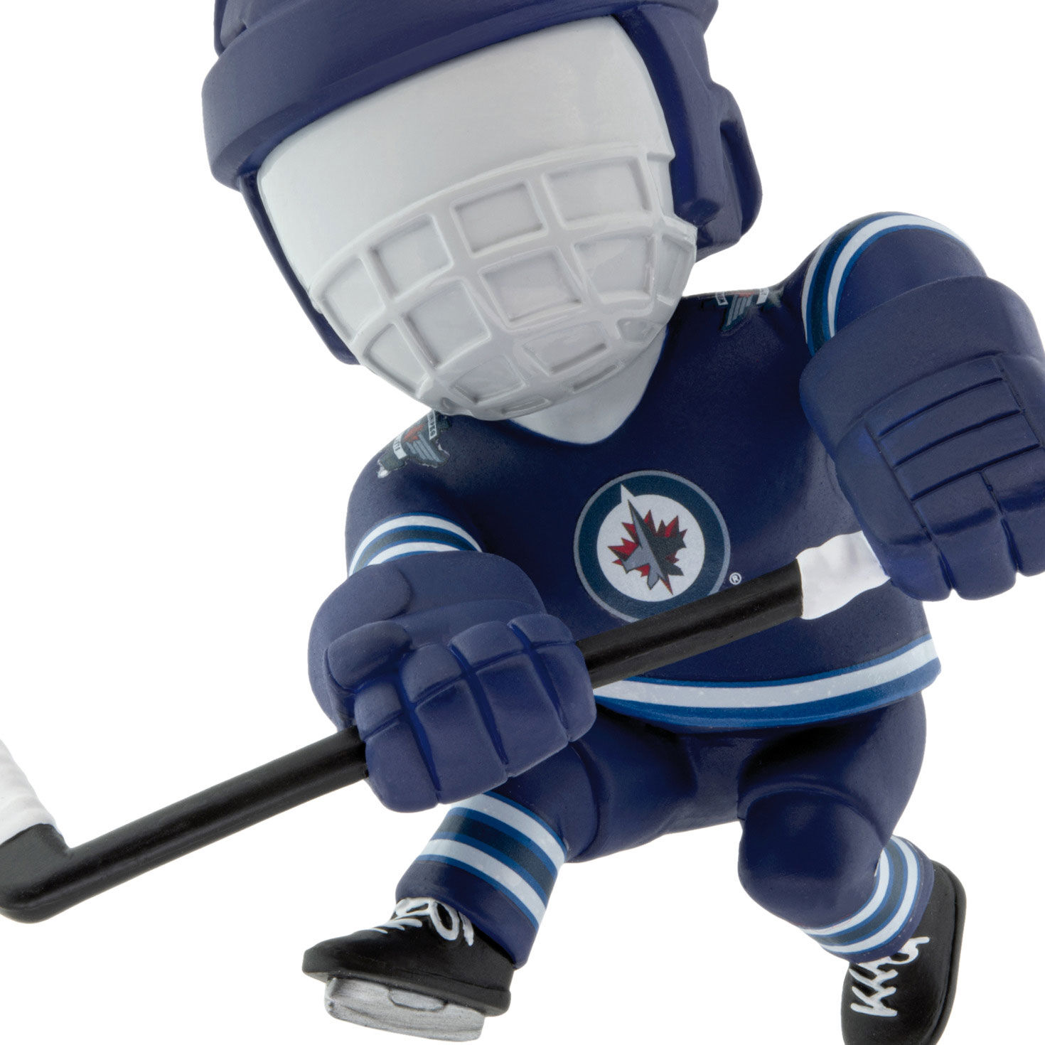 Winnipeg Jets Hockey Player Christmas Ornament closeup view image number 5