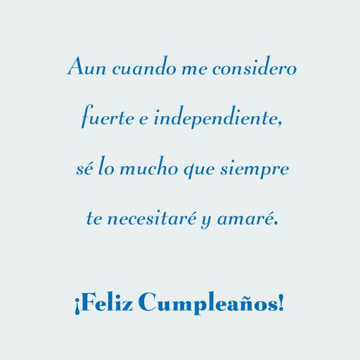 Always Love You Spanish-Language Birthday Card for Dad, 