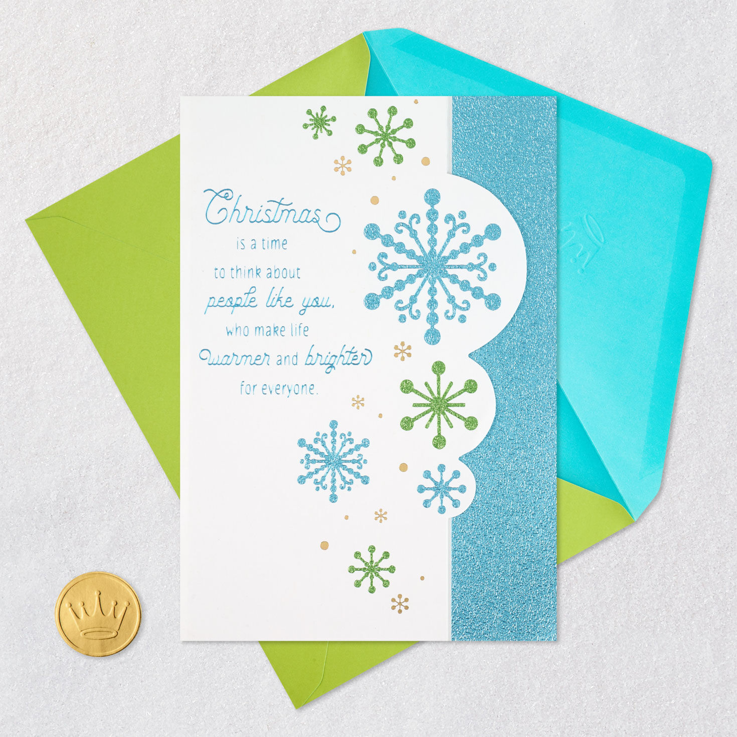 You Make Life Warmer and Brighter Christmas Card for only USD 4.99 | Hallmark