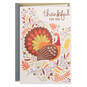 Thankful for You Thanksgiving Card, , large image number 1