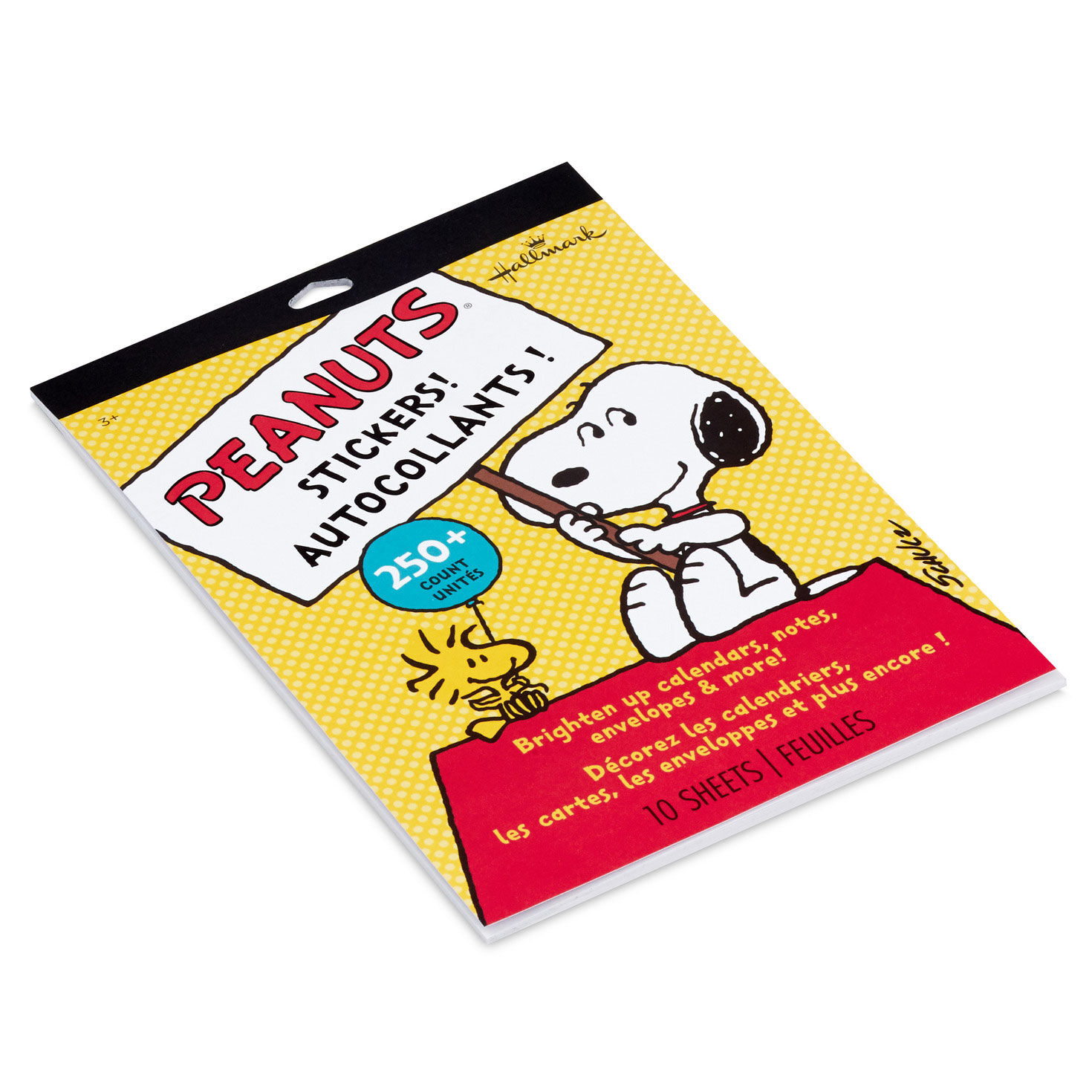 Peanuts and Snoopy Arts and Crafts Sticker Book cover image number 2