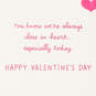 Far Apart, But Close at Heart Valentine's Day Card, , large image number 2
