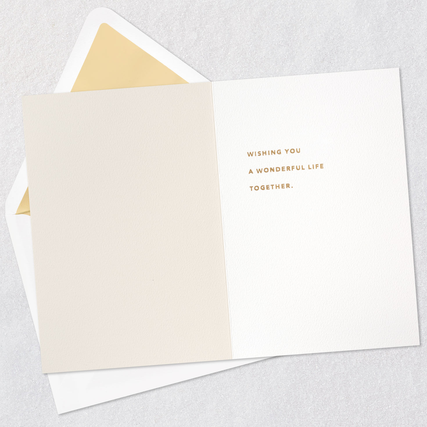 Pink Floral Lesbian Wedding Card Open card with envelope image number 3