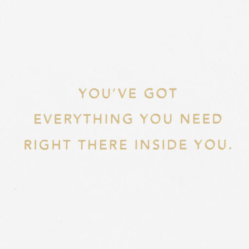 ArtLifting Stay True to You Encouragement Card, 