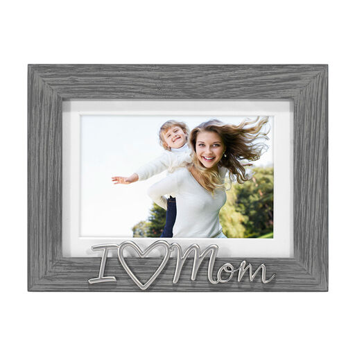 I Heart Mom Picture Frame, 5x7, 
