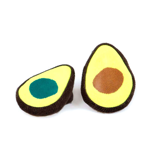 Eat My Socks Ripe Avocado Adult Novelty Socks, 