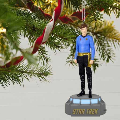 Star Trek™ Mirror, Mirror Collection Doctor Leonard McCoy Ornament With Light and Sound, 