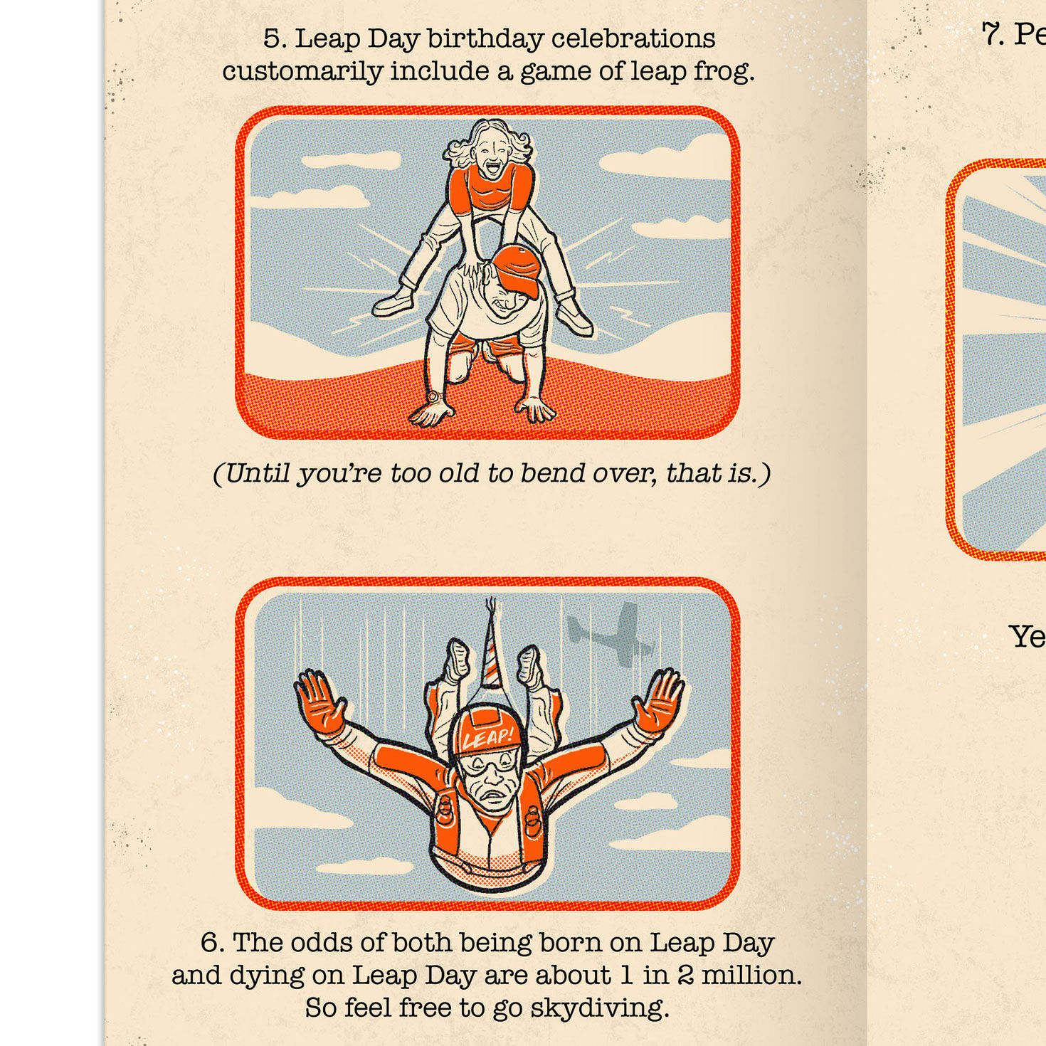 Fun Facts Funny Leap Day Birthday Card, , large image number 4