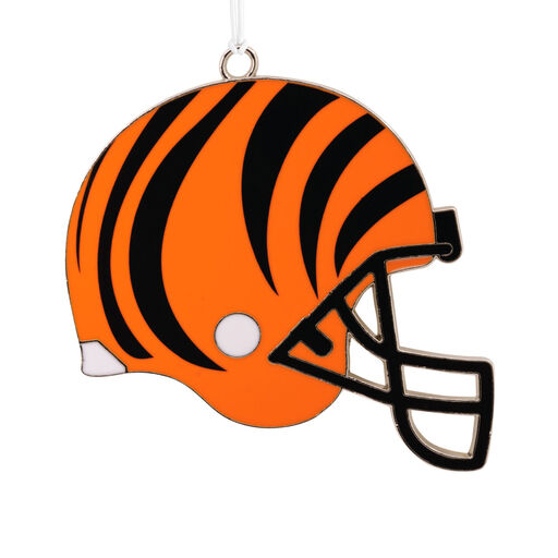 NFL Cincinnati Bengals Football Helmet Metal Hallmark Ornament, 