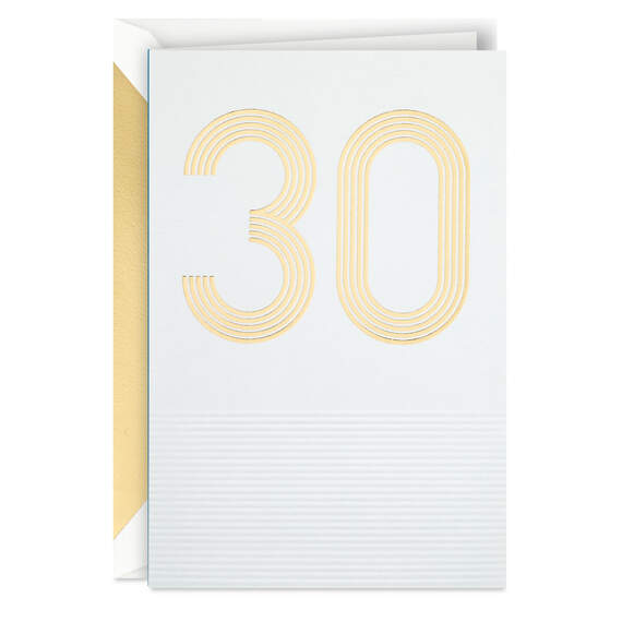 Another Birthday, Same Great You 30th Birthday Card