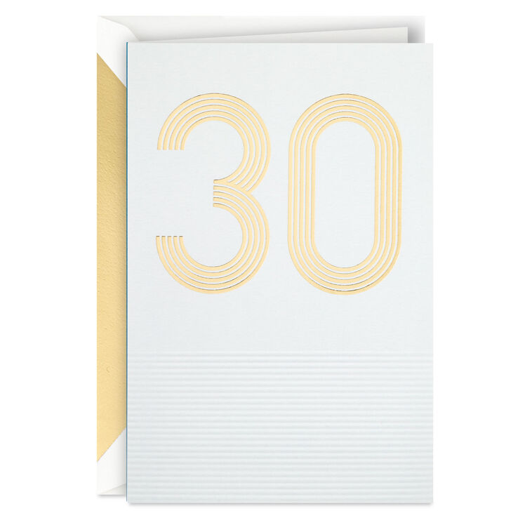 Another Birthday, Same Great You 30th Birthday Card