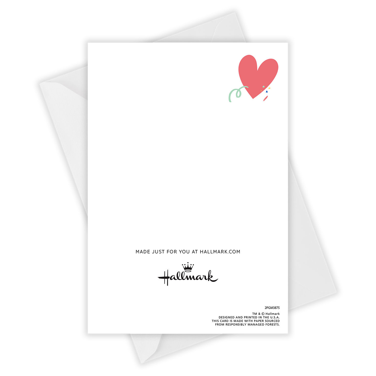 Paper Hug Personalized Father's Day Card Card Back with Envelope image number 4