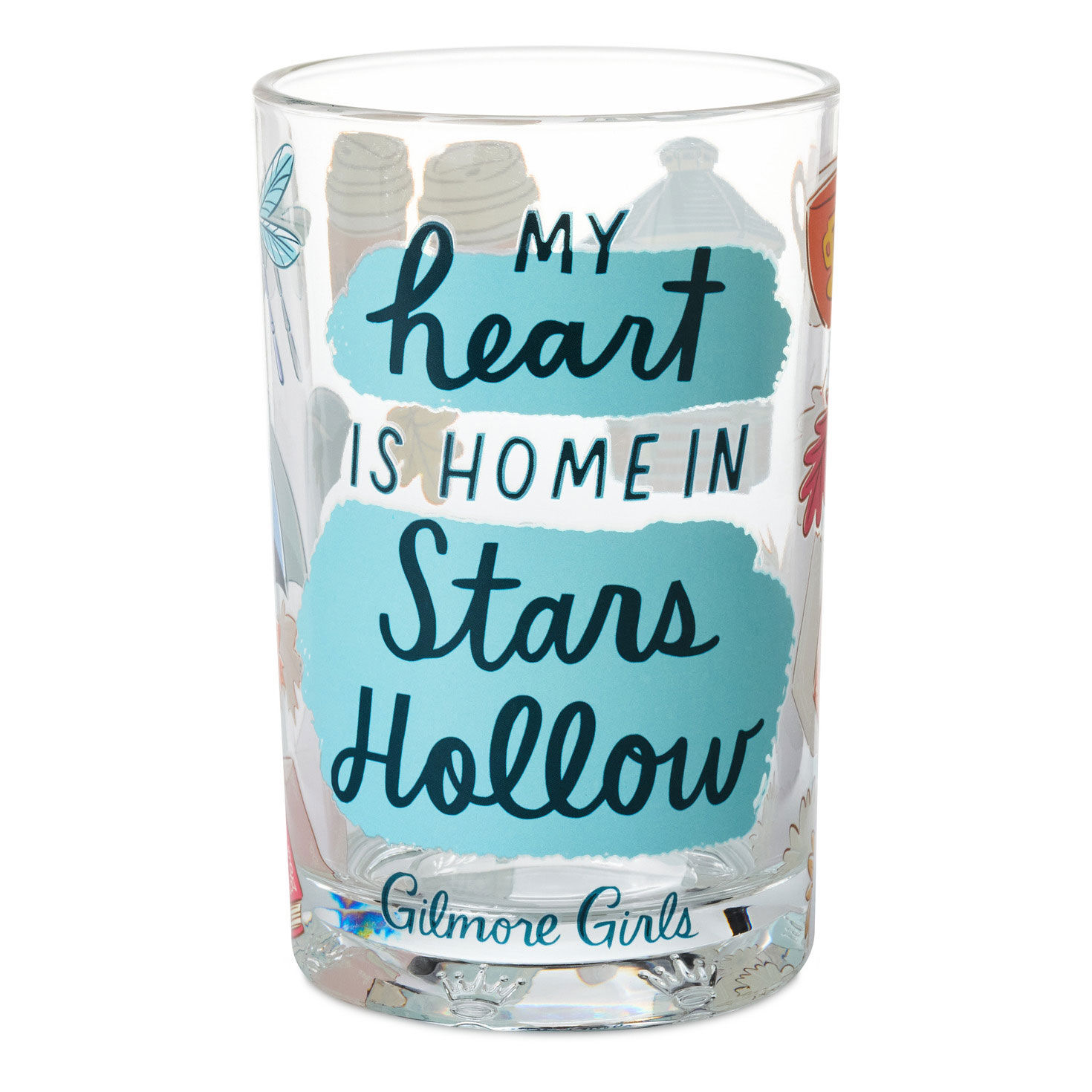 Gilmore Girls Stars Hollow Icons Collectible Drinking Glass, 13.5 oz.