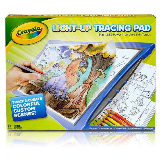 Crayola Blue Light-Up Tracing Pad, , large image number 1