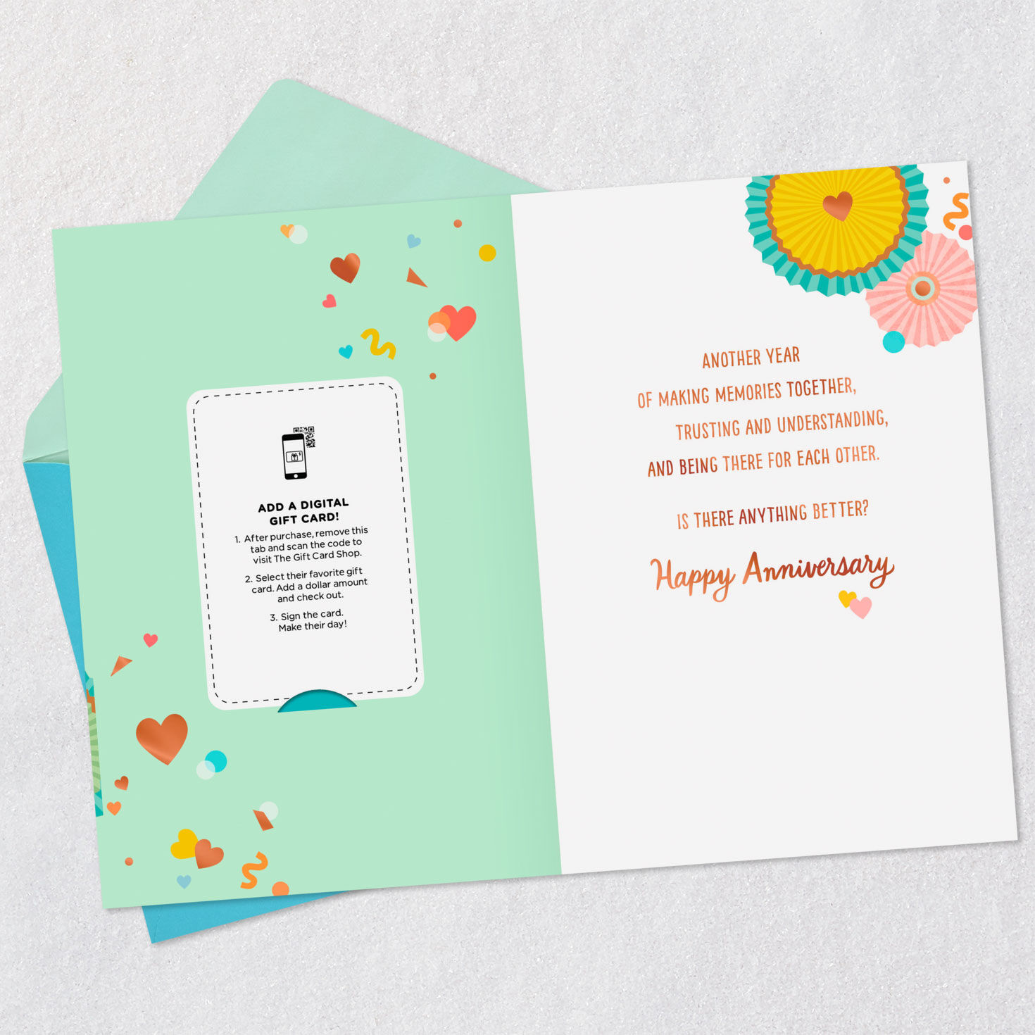 Another Year of Love Gift Card Greeting Anniversary Card, , large image number 3
