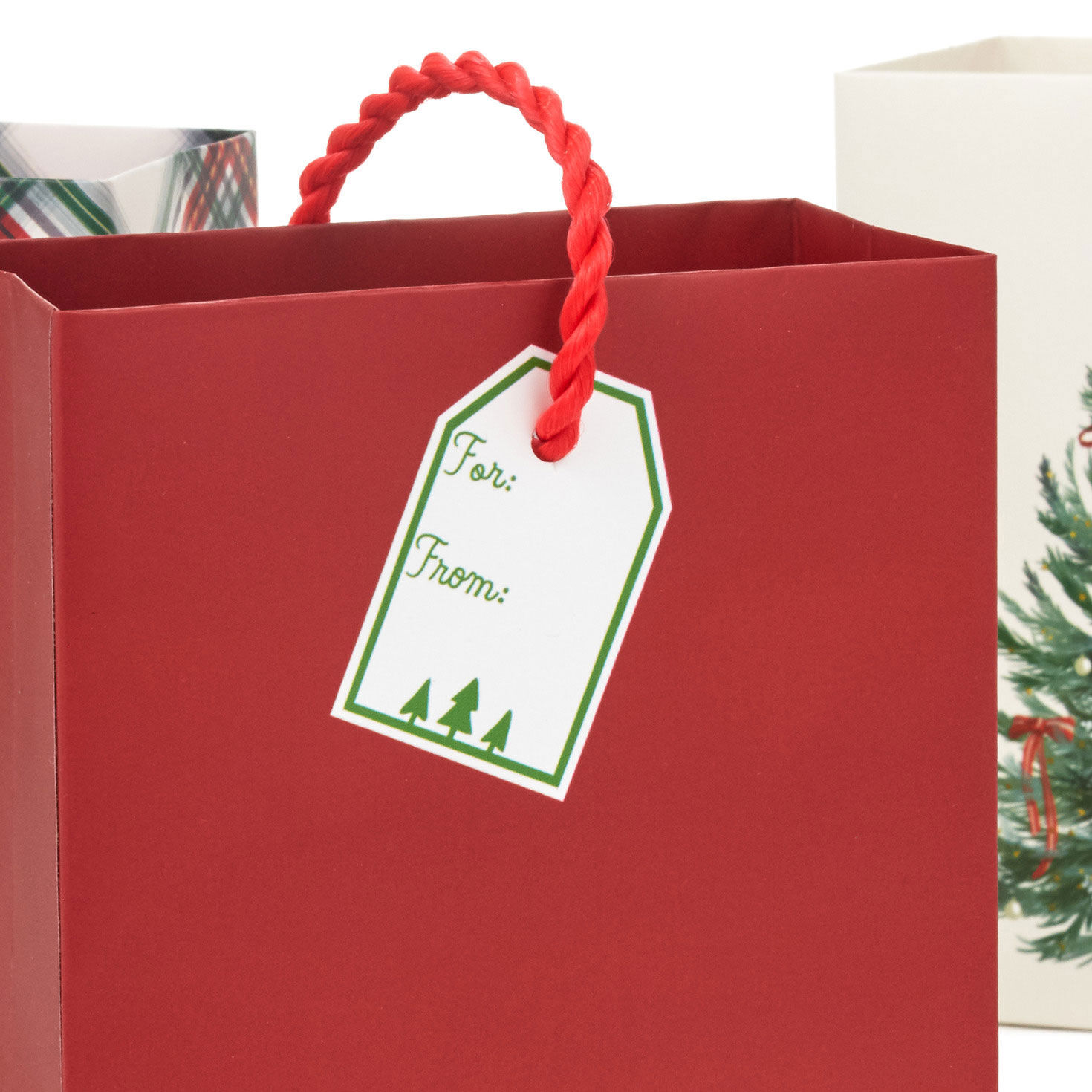 Yuletide Classics 3-Pack Christmas Gift Card Bags tag detail image number 5