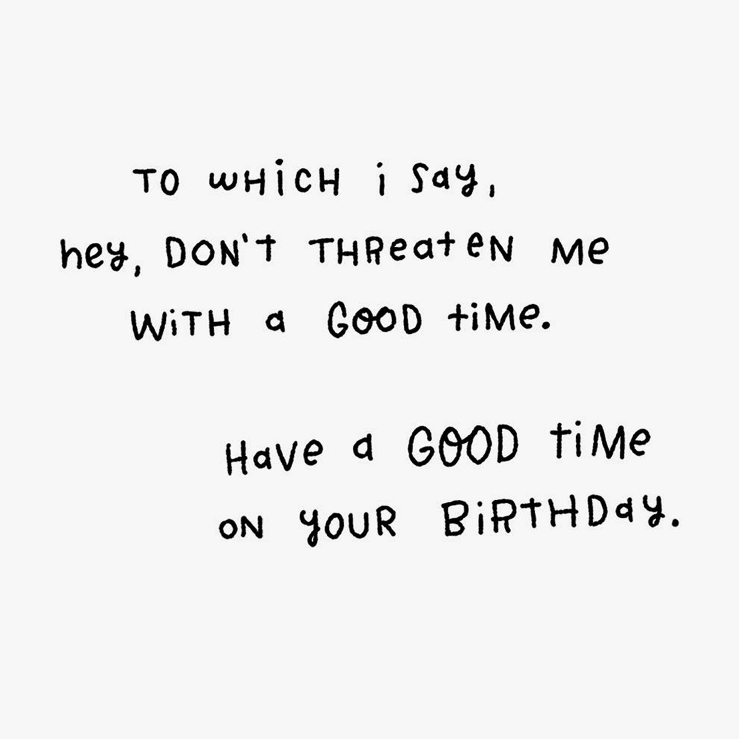 Couch Potato Getting Older Funny Birthday Card Sentiment image number 2