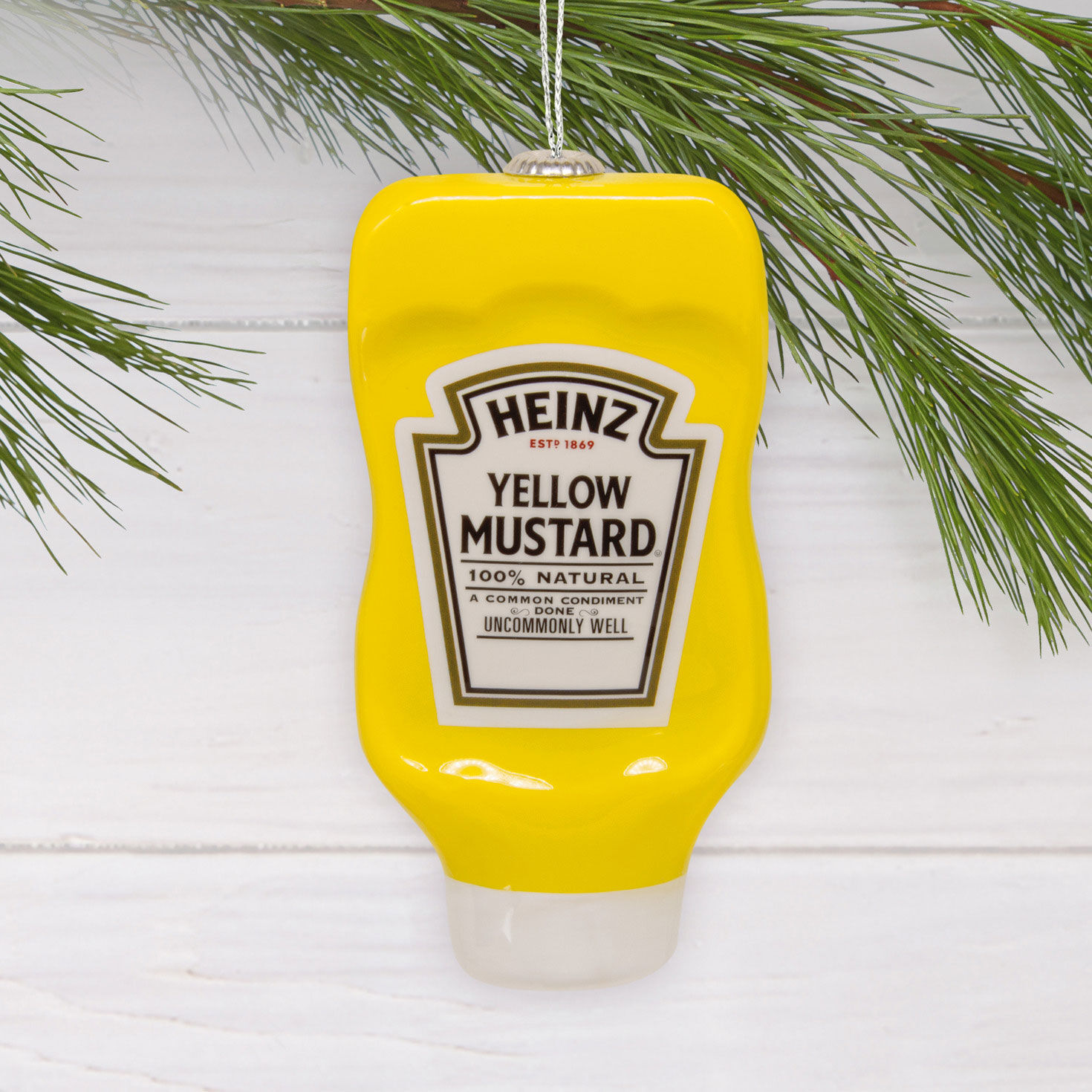 Heinz™ Mustard Bottle Shatterproof Hallmark Ornament for only USD 9.49 | Hallmark