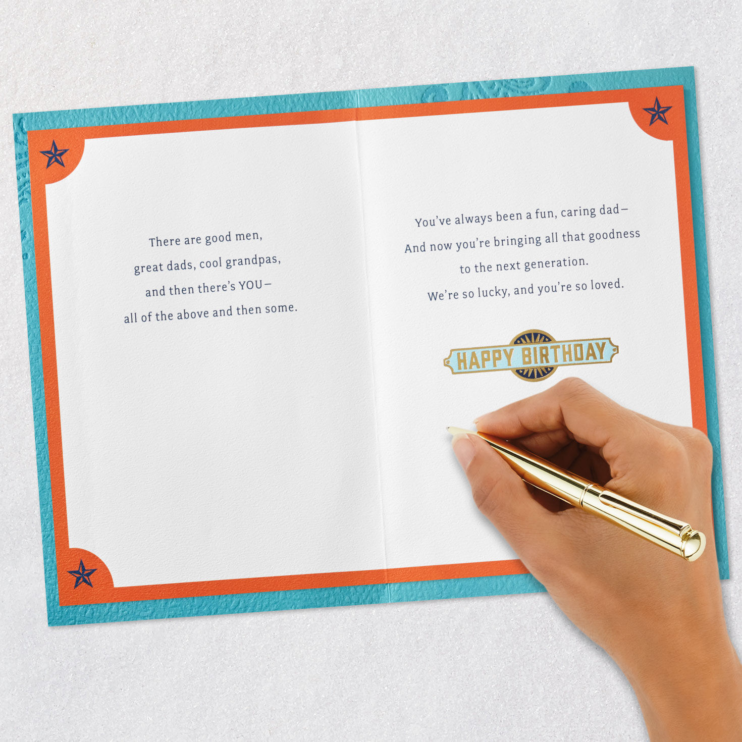 Good Men, Great Dads and Cool Grandpas Birthday Card for only USD 8.99 | Hallmark